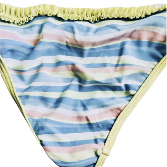 Hartstrings Neon Ruffle Bikini 6X - Picture 3 of 4